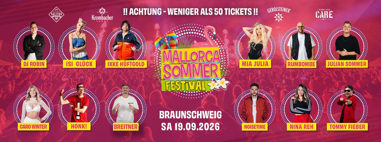 Mallorca Sommer Festival Braunschweig 2026