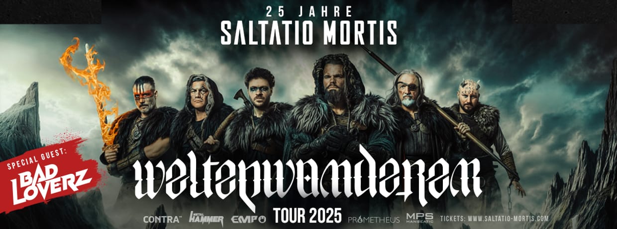 Saltatio Mortis • Weltenwanderer Tour 2025 • 17.10.2025 Geiselwind