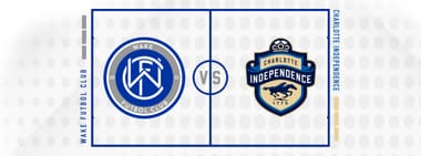 USL 2 Wake FC vs. Charlotte Independence (Mens)