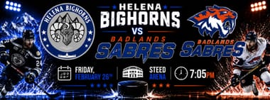 Helena Bighorns vs Badlands Sabres