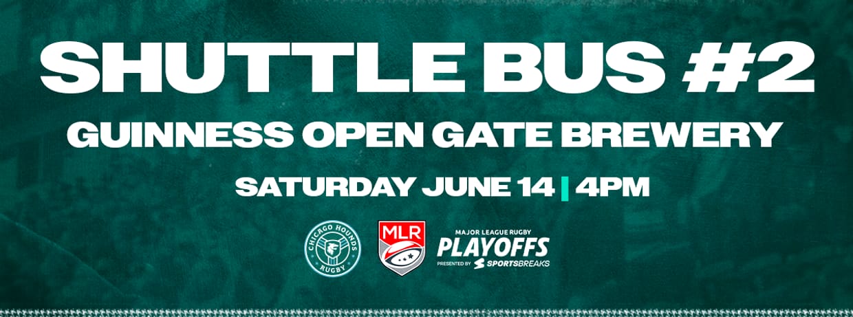 Chicago Hounds Official Downtown HQ Shuttle (#2) 6/14 