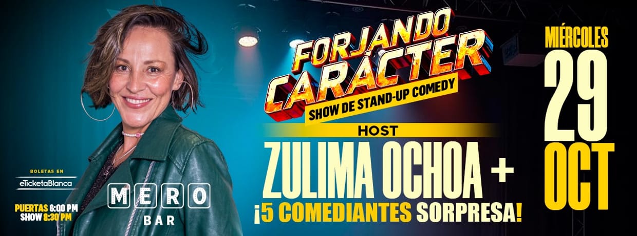 FORJANDO CARACTER: SHOW DE STAND-UP COMEDY