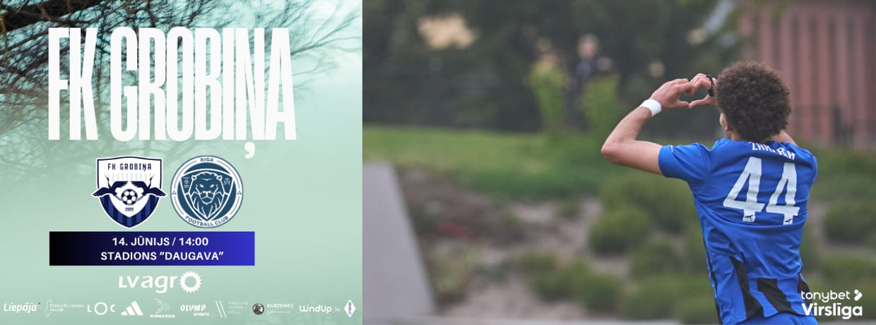 Tonybet Virslīga: FK Grobiņa - Riga FC