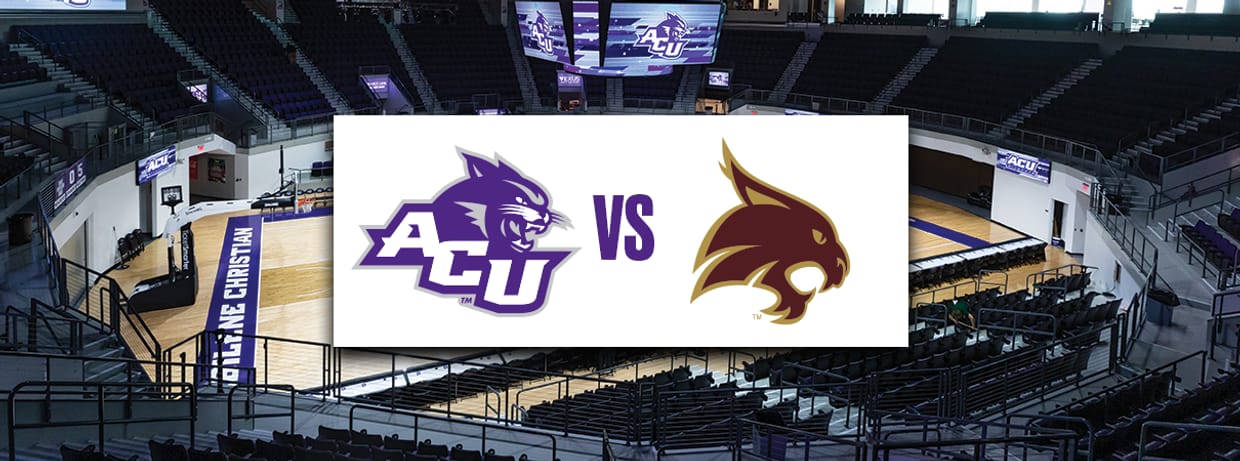 ACU Mens Basketball vs Texas State