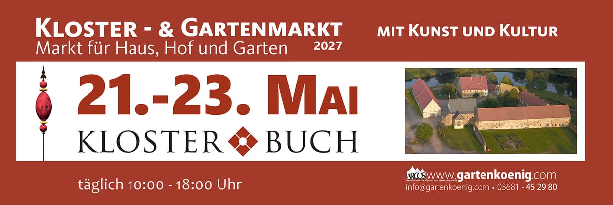Kloster- & Gartenmarkt Kloster Buch