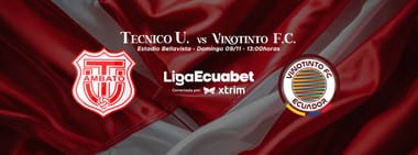 TÉCNICO UNIVERSITARIO vs VINO TINTO