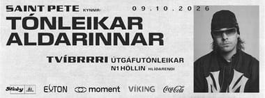 Saint Pete kynnir: TÓNLEIKAR ALDARINNAR
