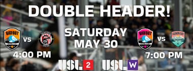 Doubleheader vs Snohomish United & Salmon Bay FC 