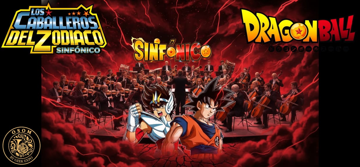 DRAGON BALL VS CABALLEROS DEL ZODIACO SINFONICO MAZATLAN