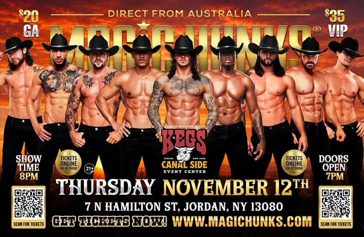 Australia's Magic Hunks Takeover