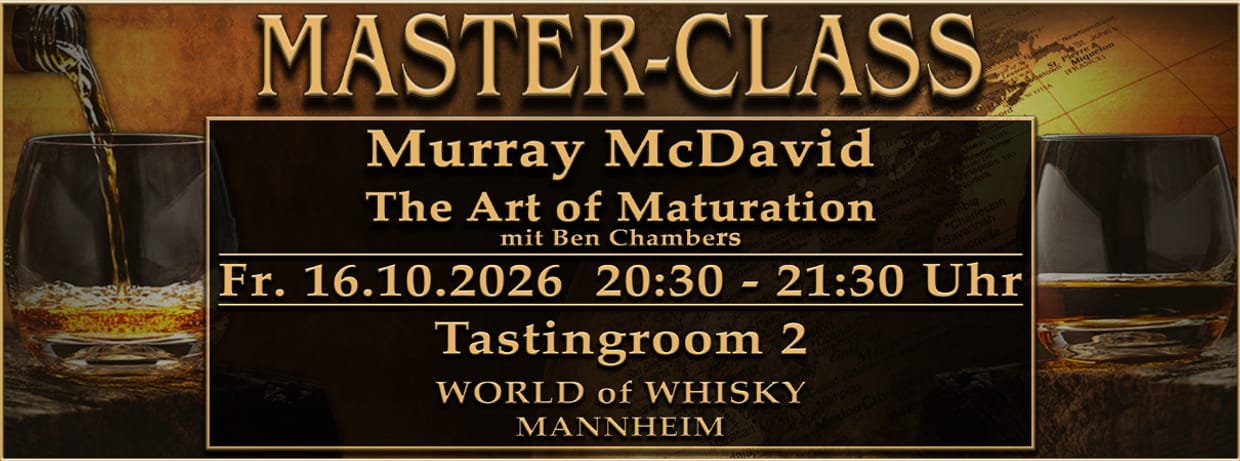 World of Whisky Masterclass - Murray McDavid – The Art of Maturation