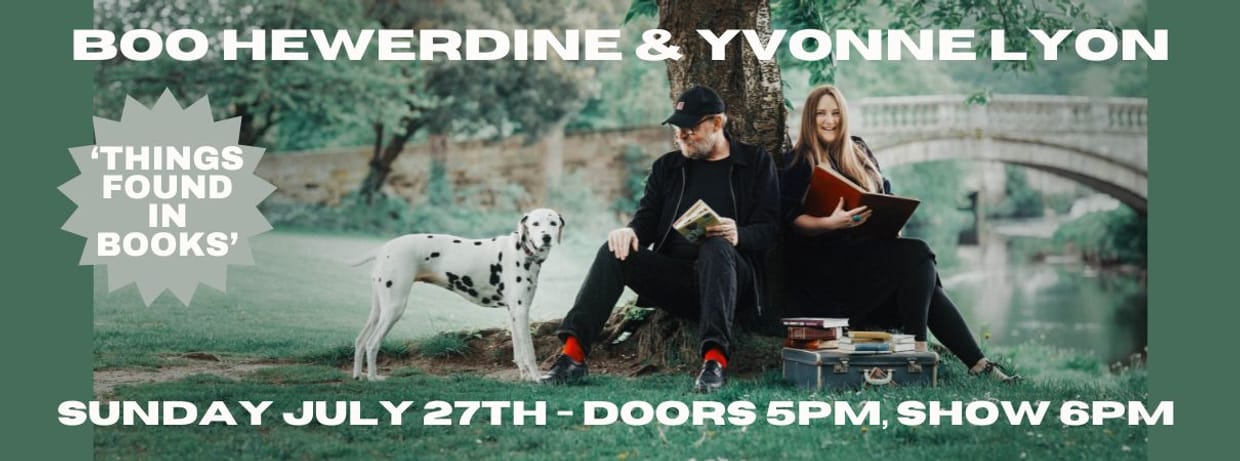 Boo Hewerdine & Yvonne Lyon: 'Things Found In Books'