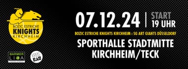 Bozic Knights vs. SG Art Giants Düsseldorf