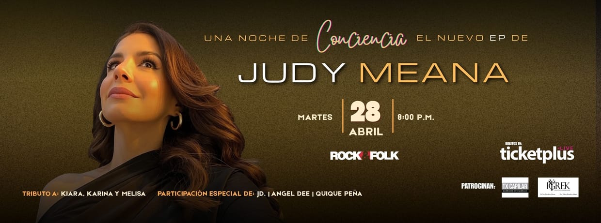 JUDY MEANA • Una noche de Conciencia