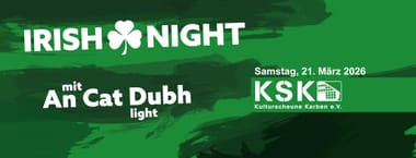 Irish Night in der Kulturscheune Karben