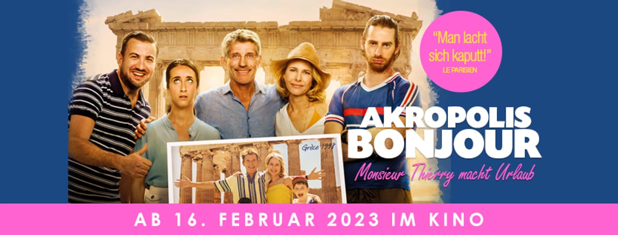 Kino: Akropolis Bonjour - Monsieur Thierry macht Urlaub