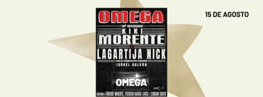 OMEGA 30 Aniversario. Kiki Morente and Lagartija Nick