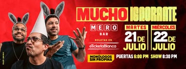 MONÓLOGOS SIN PROPINA: MUCHO IGNORANTE (EN MERO BAR)