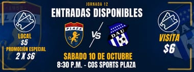 PLAZA AMADOR VS. ARABE UNIDO 