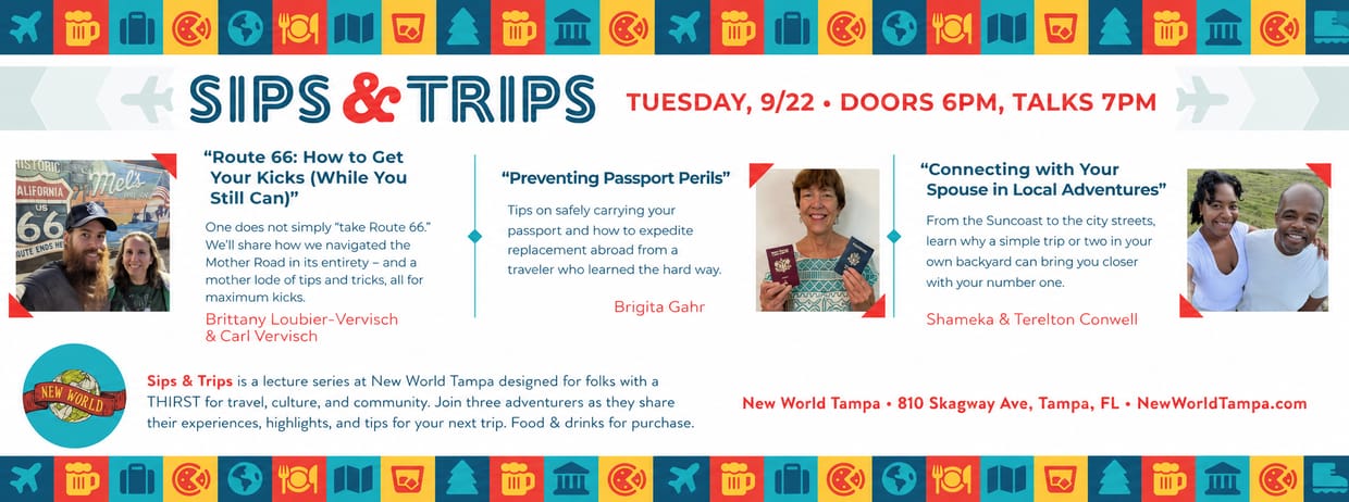 Sips and Trips Fall Edition