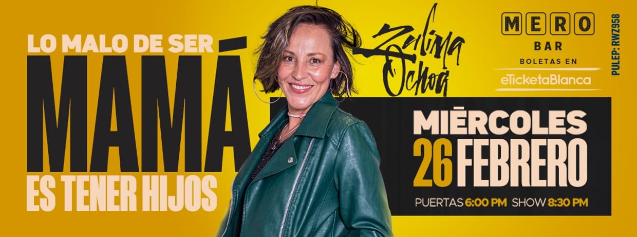 ZULIMA OCHOA: LO MALO DE SER MAMA ES TENER HIJOS (EN MERO BAR)