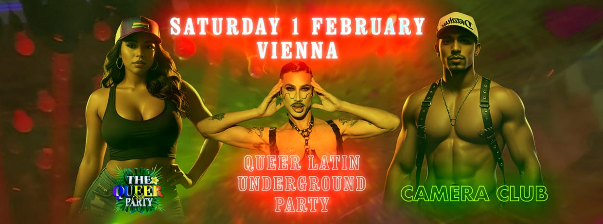 🌴⛓️QUEER LATIN UNDERGROUND PARTY⛓️