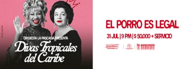 ORQUESTA LA PASCASIA PRESENTA EL PORRO ES LEGAL: DIVAS TROPICALES DEL CARIBE 