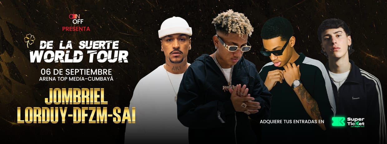 DE LA SUERTE ¡WORLD TOUR! JOMBRIEL & DFZM