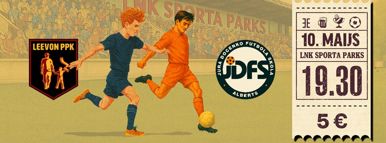 Nākotnes līga: Leevon PPK - JDFS Alberts