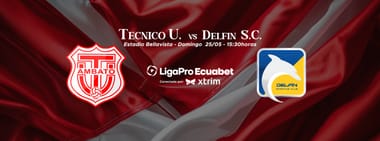 TÉCNICO UNIVERSITARIO vs DELFÍN