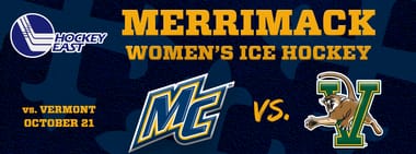 Women's Ice Hockey vs. Vermont