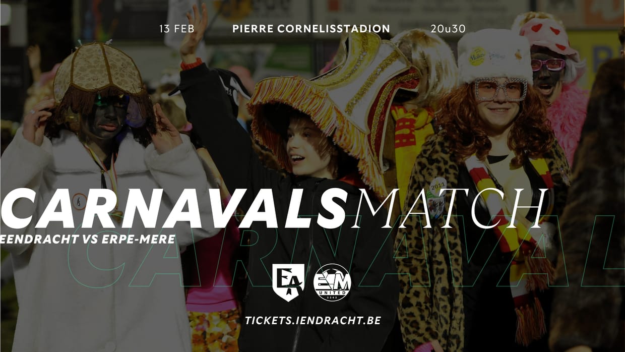 Eendracht Aalst Lede - Erpe Mere United (CARNAVAL)