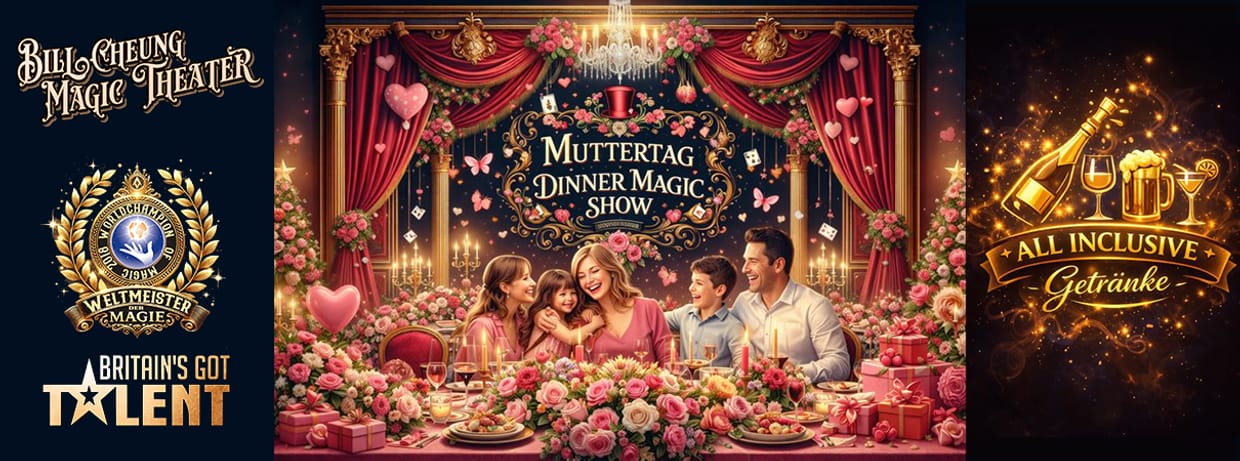 Muttertag Dinner Magic Show