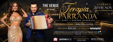 TERAPIA DE PARRANDA - SAMY Y SANDRA SANDOVAL