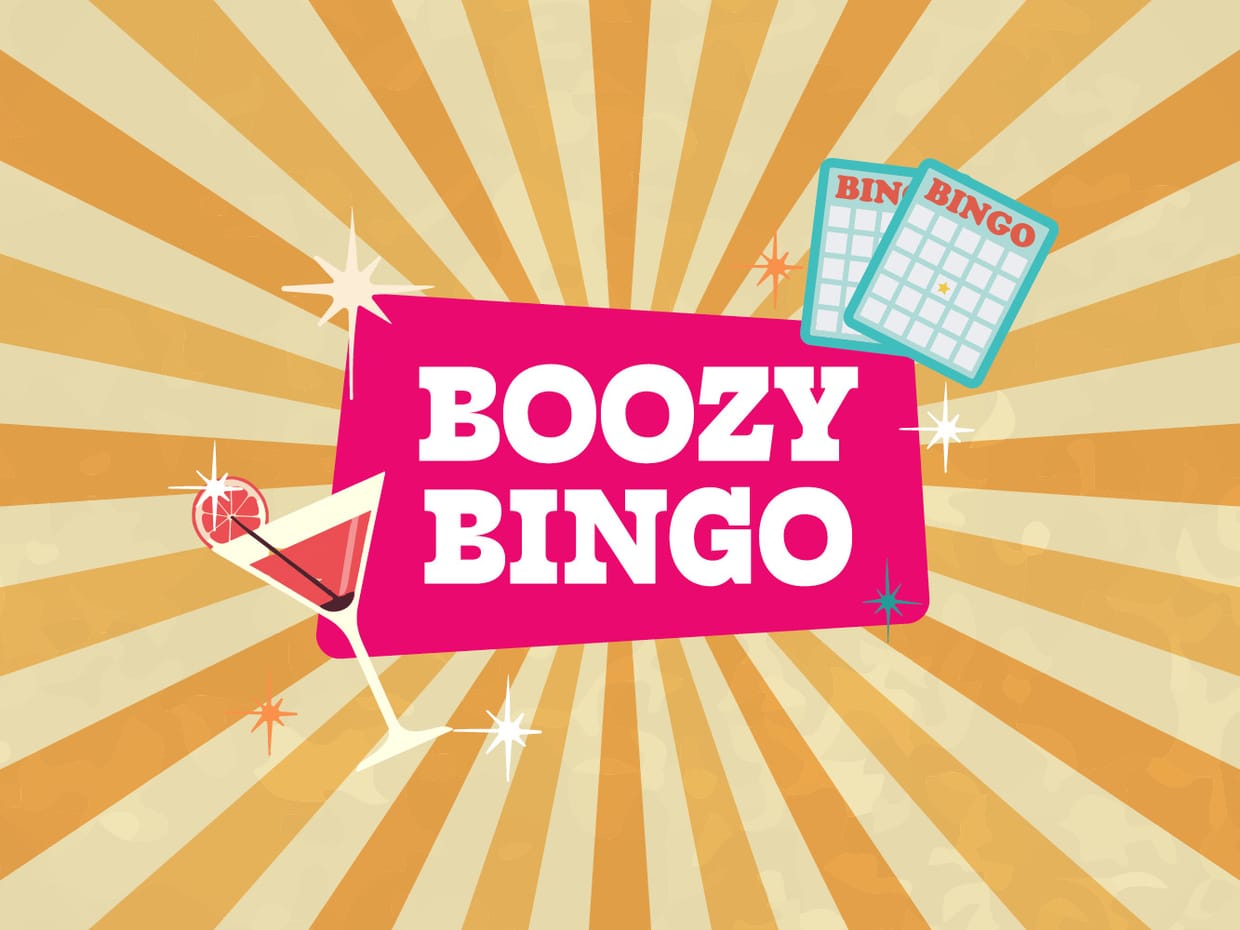 Boozy Bingo Hosted by Celia Gregory