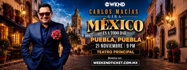 CARLOS MACÍAS EN PUEBLA