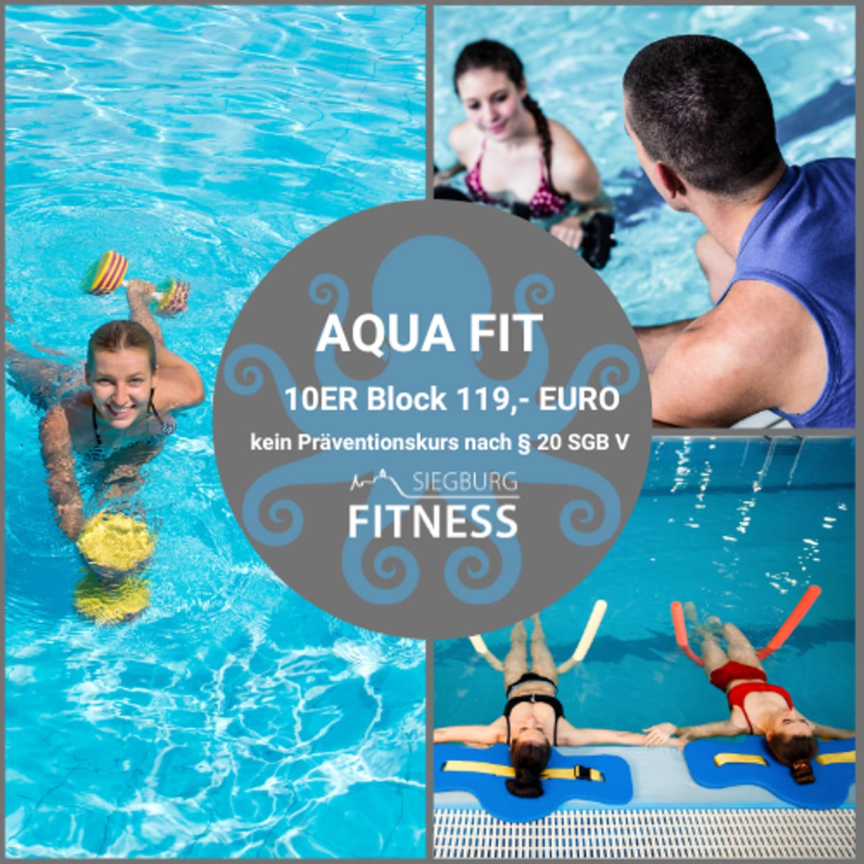 Aqua FIT So. 10:30 Uhr Kurs   