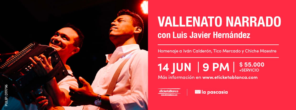 VALLENATO NARRADO CON LUIS JAVIER HERNÁNDEZ - HOMENAJE A IVÁN CALDERÓN, TICO MERCADO Y CHICHE MAESTRE