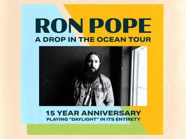 Ron Pope - A Drop In The Ocean Tour with Taylor Bickett and Zach Berkman 