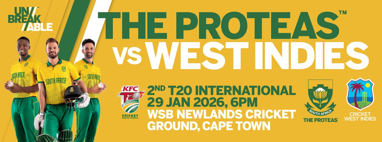 Cancelled  Match SA vs WI