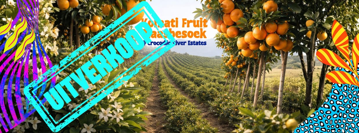 Komati Fruit Plaasbesoek @ Crocodile River Estates - 09h00