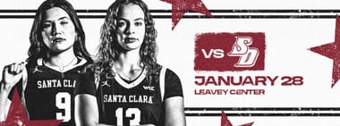 Santa Clara Women's Basketball vs San Diego