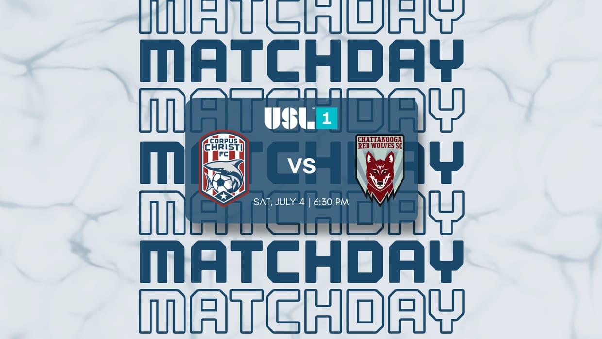 Corpus Christi FC vs Chattanooga Red Wolves SC