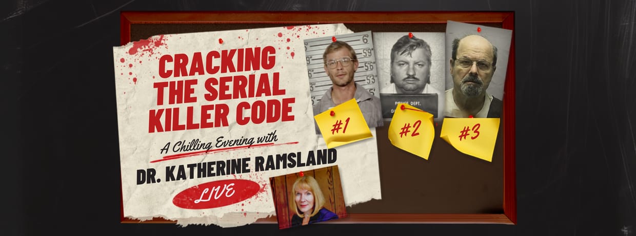 Cracking the Serial Killer Code: A Chilling Evening with Dr. Katherine Ramsland