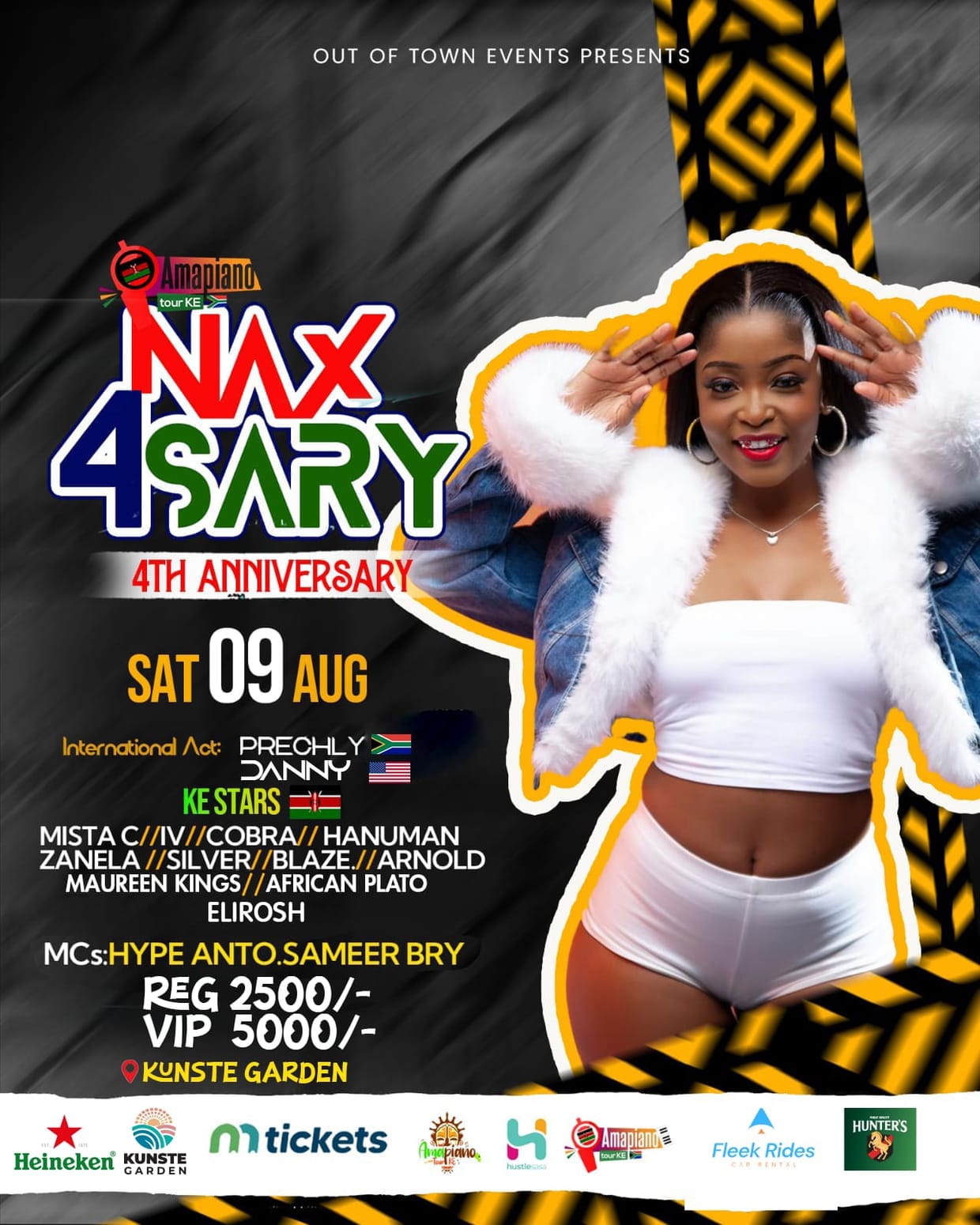 AMAPIANO TOUR NAX-4SARY