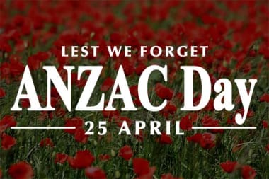Free single ANZAC - non seated