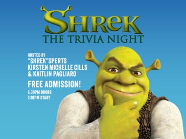 Shrek Trivia hosted by Kaitlin Pagliaro and Kirsten Michelle Cills