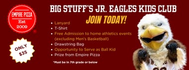 Jr. Eagles Kids Club presented by Empire Pizza