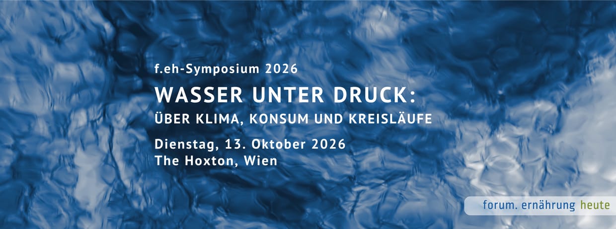 f.eh-Symposium | Wasser unter Druck: Über Klima, Konsum und Kreisläufe