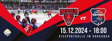 DEVILS Ulm/Neu-Ulm vs. ESC Kempten Sharks 